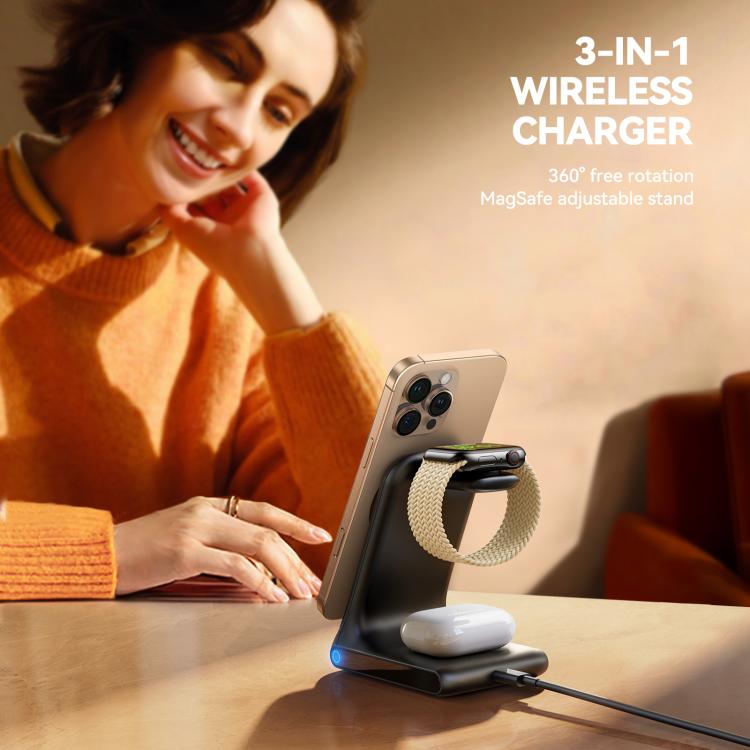 JOYROOM 3 in 1 Wireless Charging Station 1