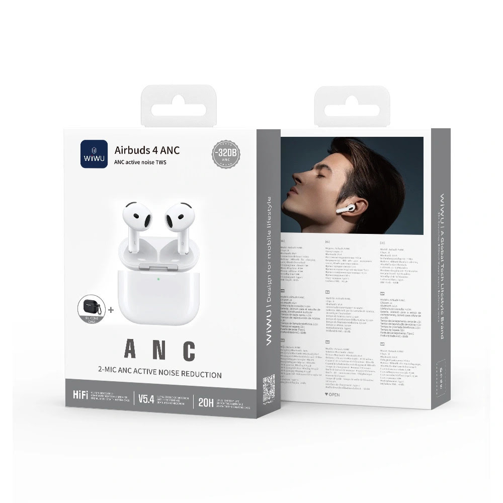WiWU Airbuds 4 ANC BT6.0 Earbuds 1