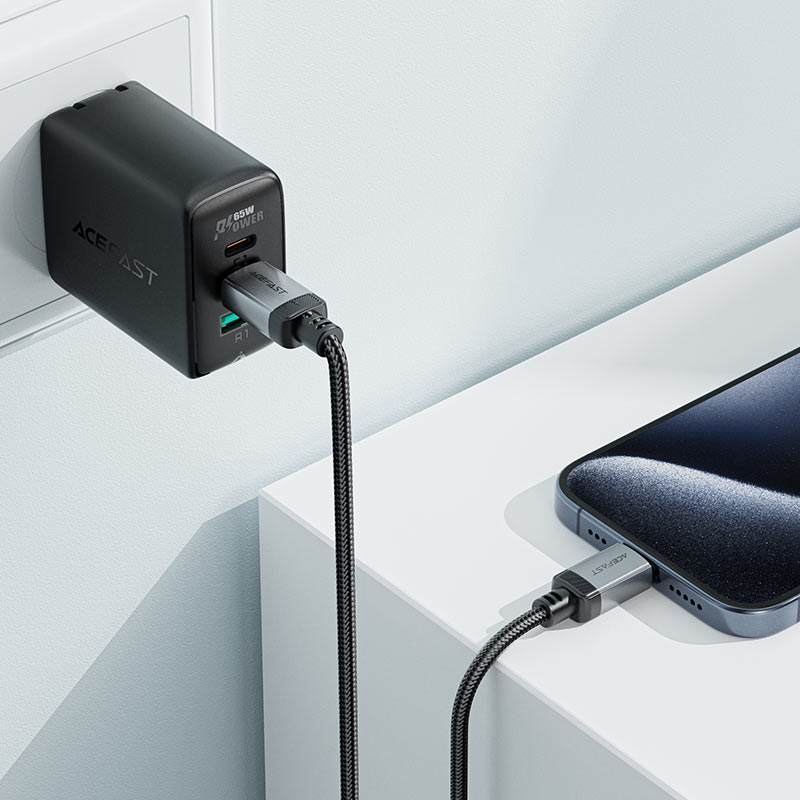 Acefast C20 03 USB C to USB C 60W With aluminum alloy 1.2m