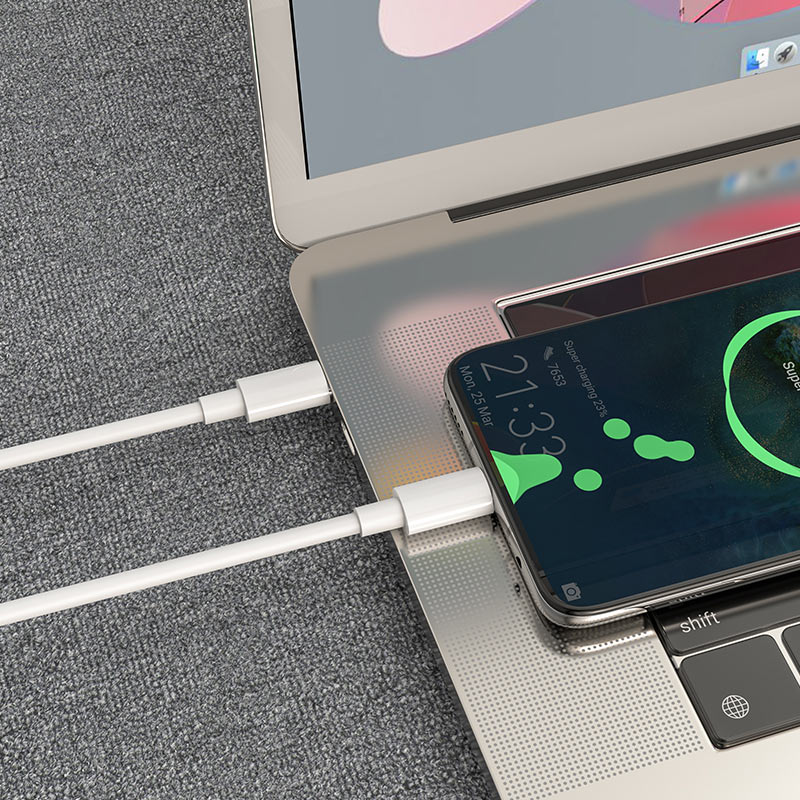 Hoco X51 100W PD Fast Charging Type C to Type C Cable 1M 2