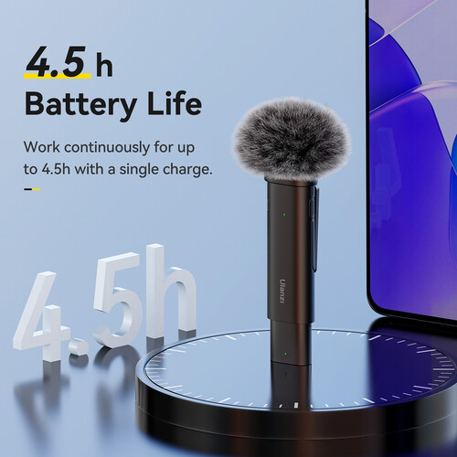 Ulanzi WM 10 Clip On Wireless Microphone 3