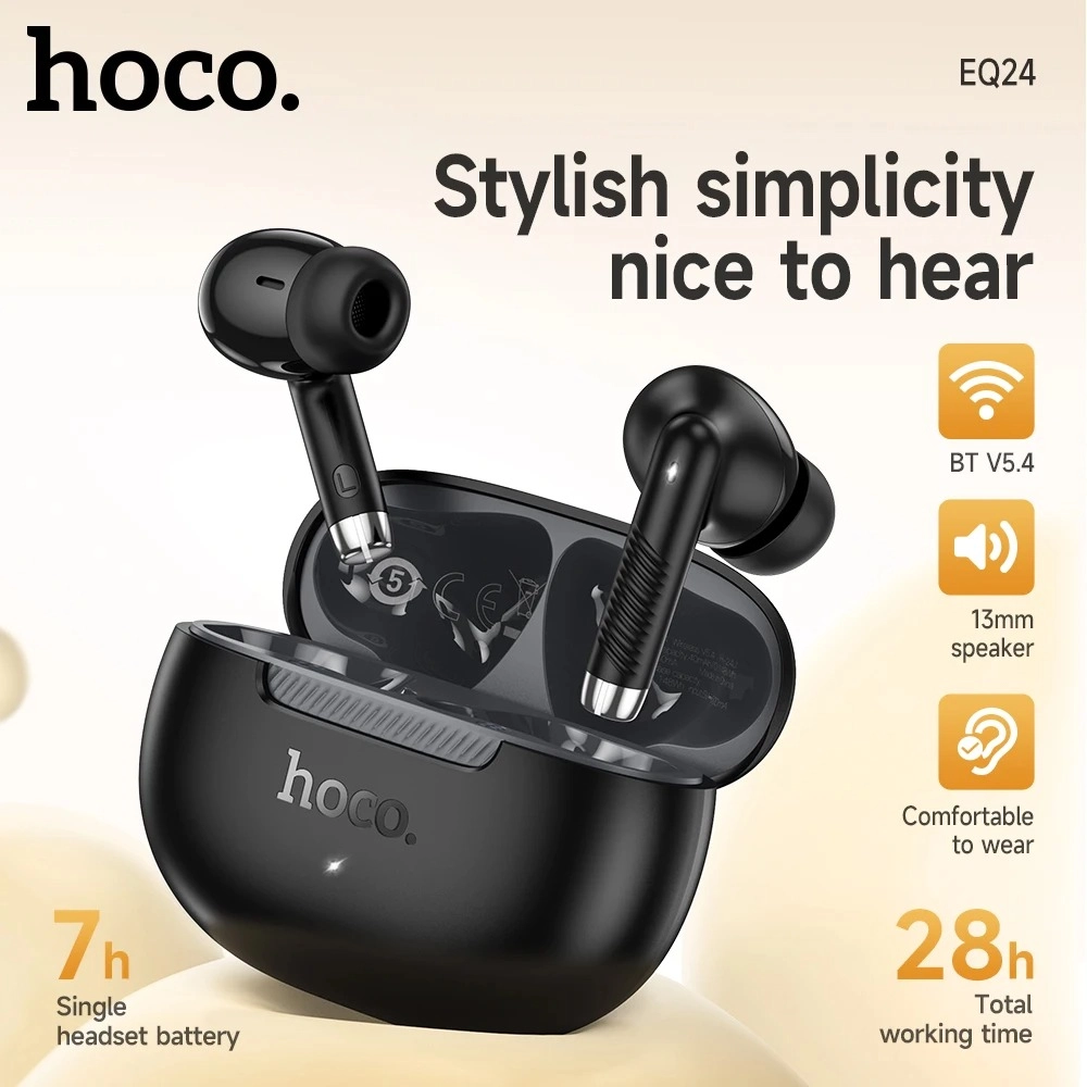 HOCO EQ24 TWS Wireless EarBuds Bluetooth 5 3