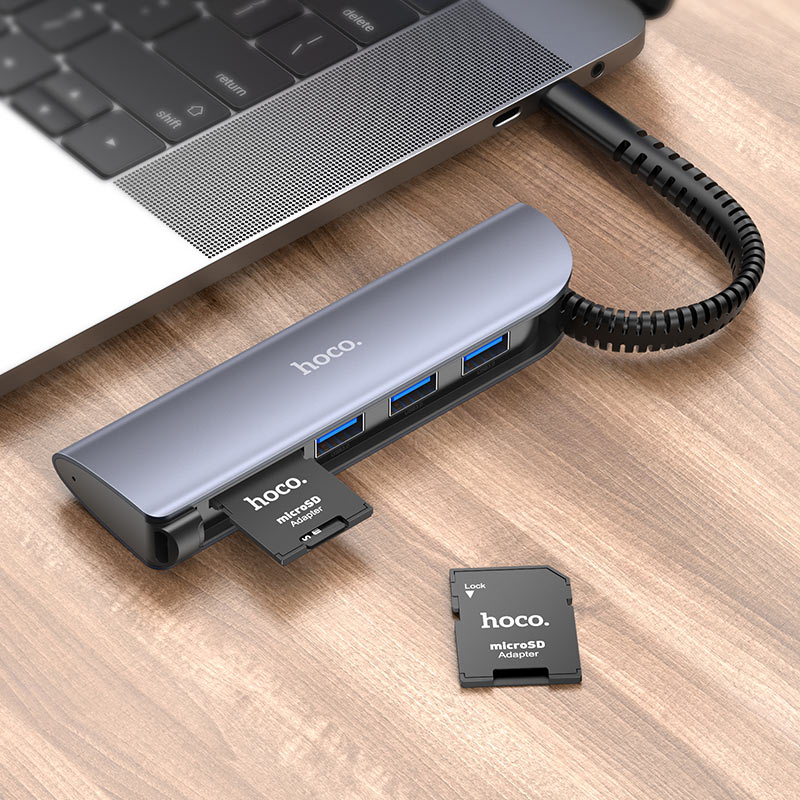 HOCO HB22 Memory Card Adapter TF To SD 1