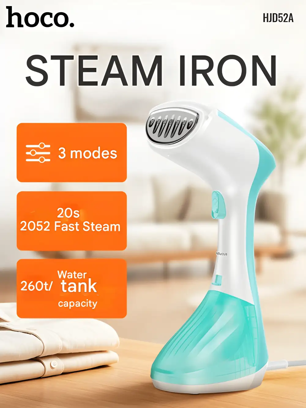 Hoco HJD52A Green Steamer 1