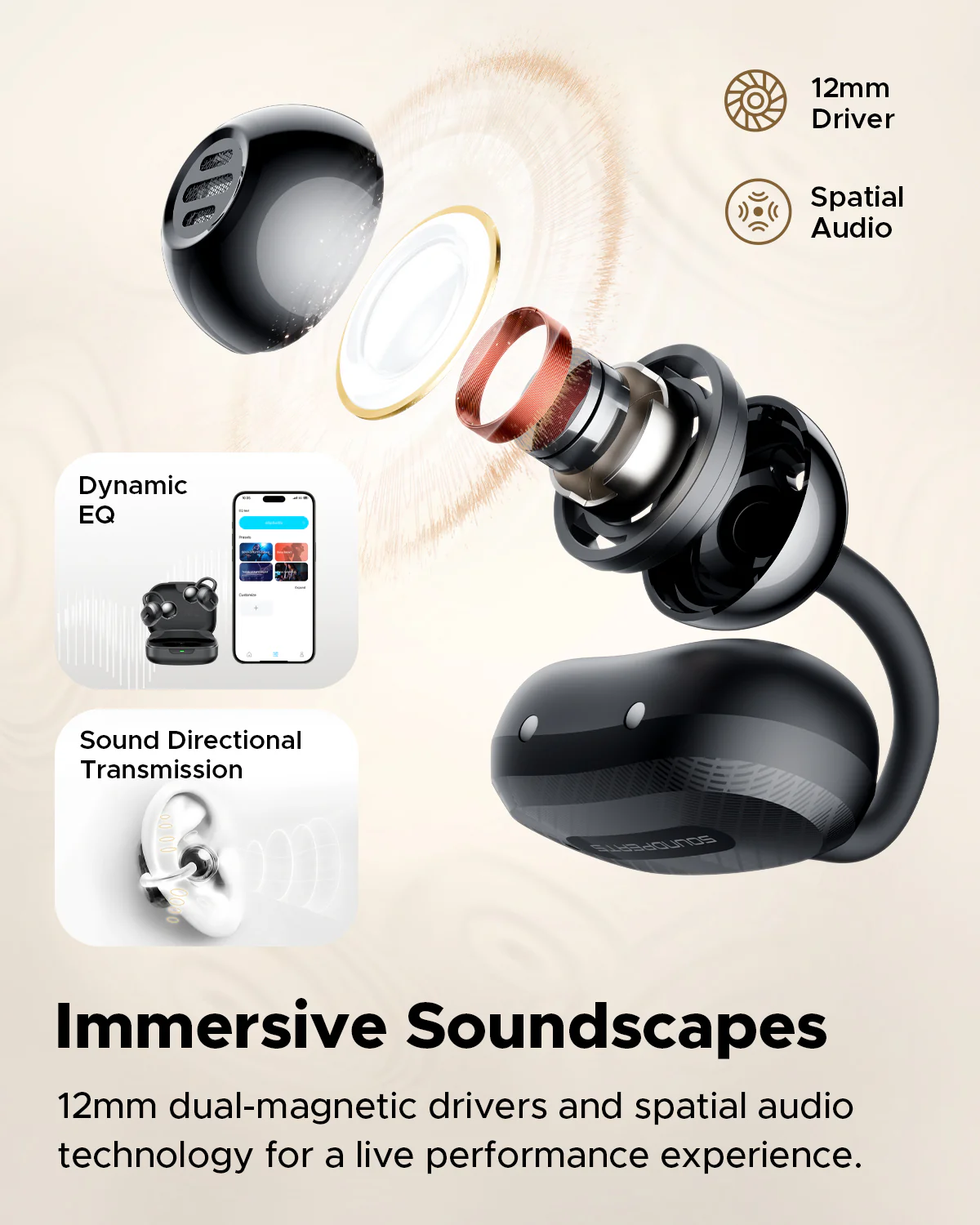 Soundpeats Air Clip Wireless Earbuds 2 1