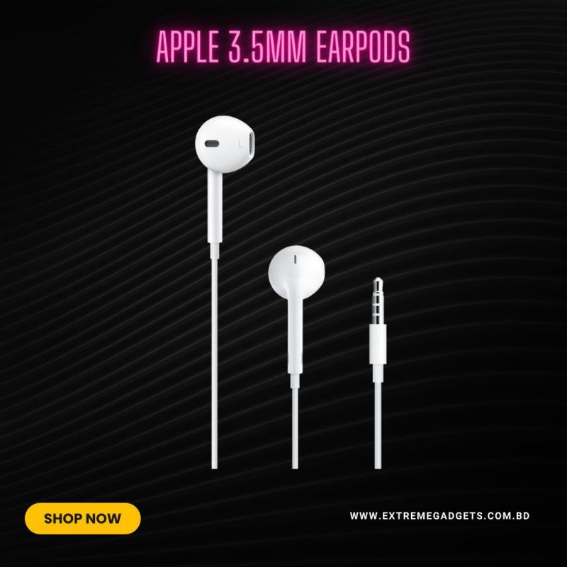 Genuine Apple EarPods with 3.5mm Headphone Plug