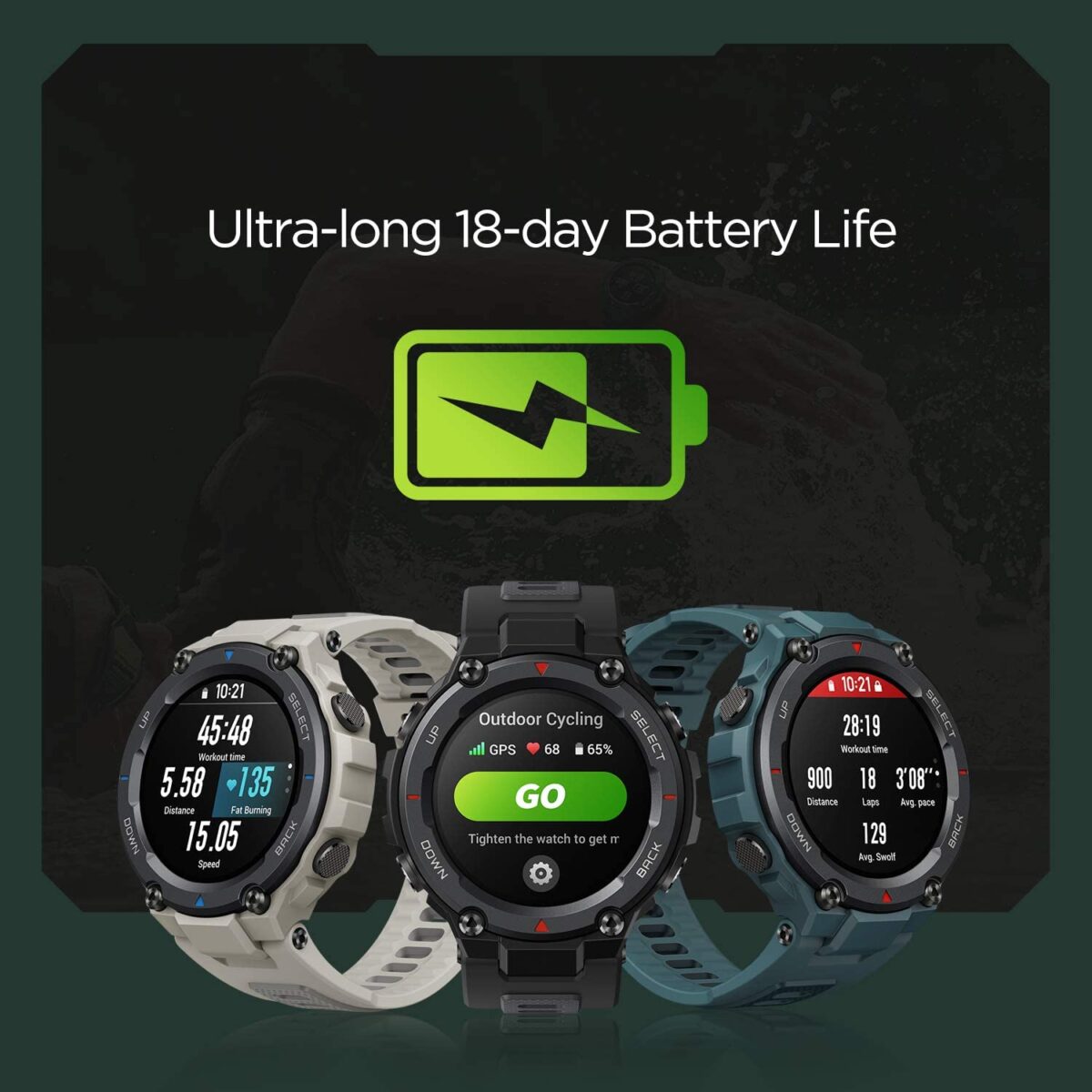 Amazfit T-Rex Pro Smartwatch 01