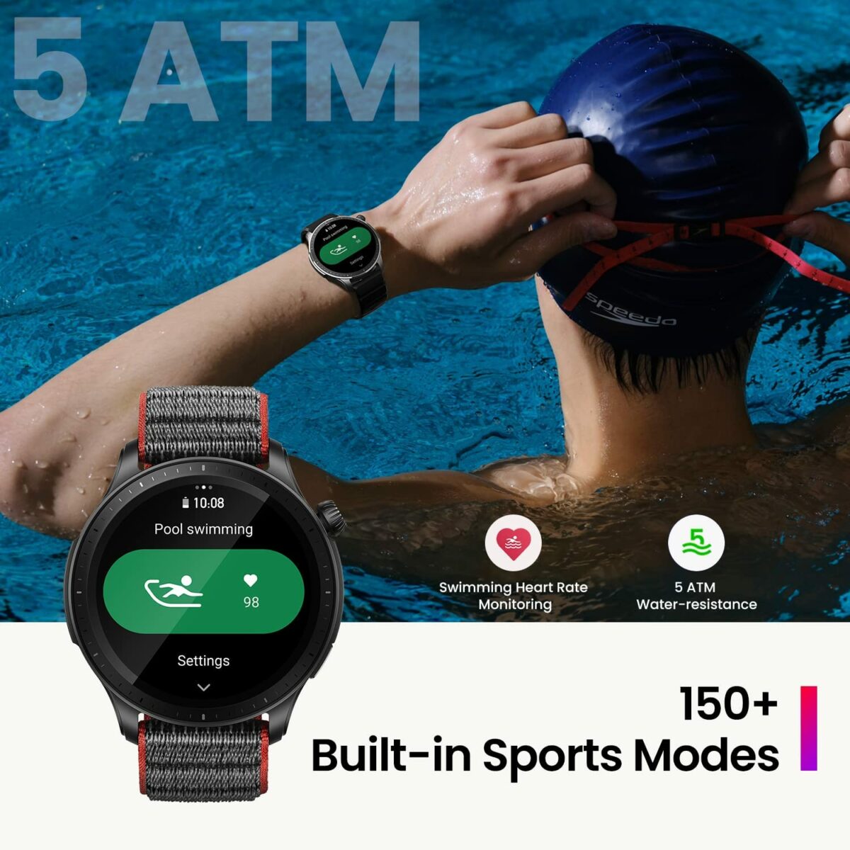 Amazfit GTR 4 AMOLED Smart Watch with Classic Navigation Crown, B.Phone Call, BioTracker 4.0 & alexa 03