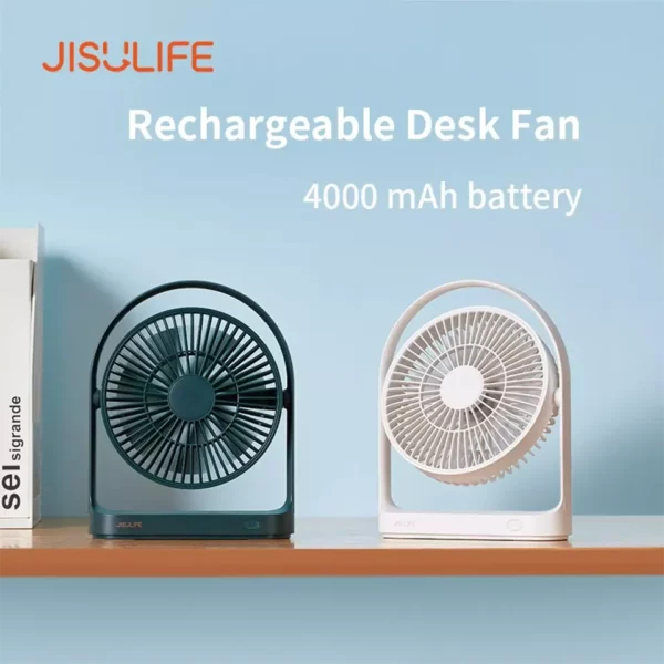 JISULIFE-FA19-Portable-Rechargeable-Desk-Fan-4000mAH-Battery-with-Type-C-Charging-Port1