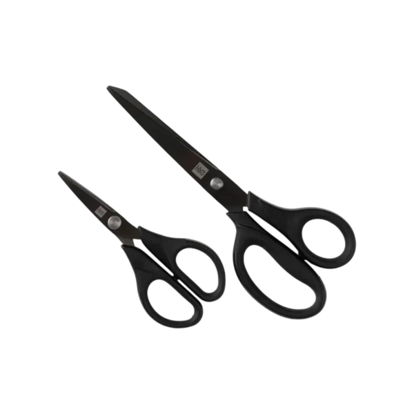 Xiaomi Huohou Titanium-plated 2Pc Non-slip Black Sharp Scissors Sets