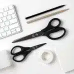 Xiaomi Huohou Titanium-plated 2Pc Non-slip Black Sharp Scissors Sets