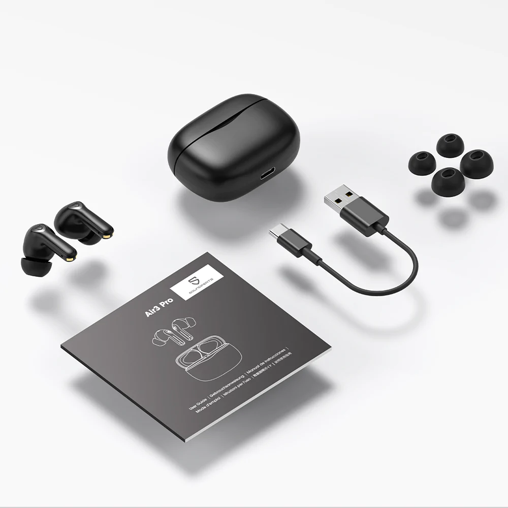 SoundPEATS Air 3 Pro Hybrid Active Noise Cancelling Earbuds