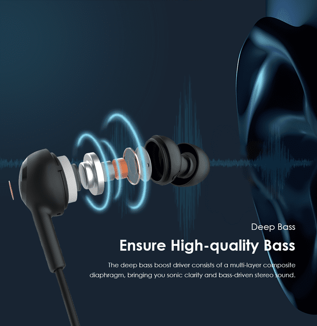 Oraimo Trumpet 3 Pure Bass Earphone Oep E40 (3 Month Warranty