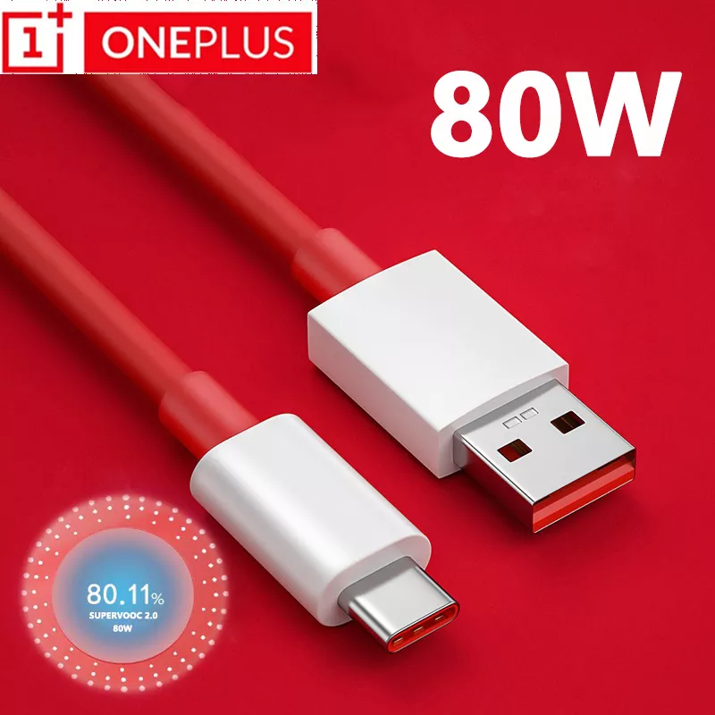 Oneplus 80W SUPERVOOC 2 0 Fast Charger Cable USB Type C 8A For Oneplus 10R Nord.jpg