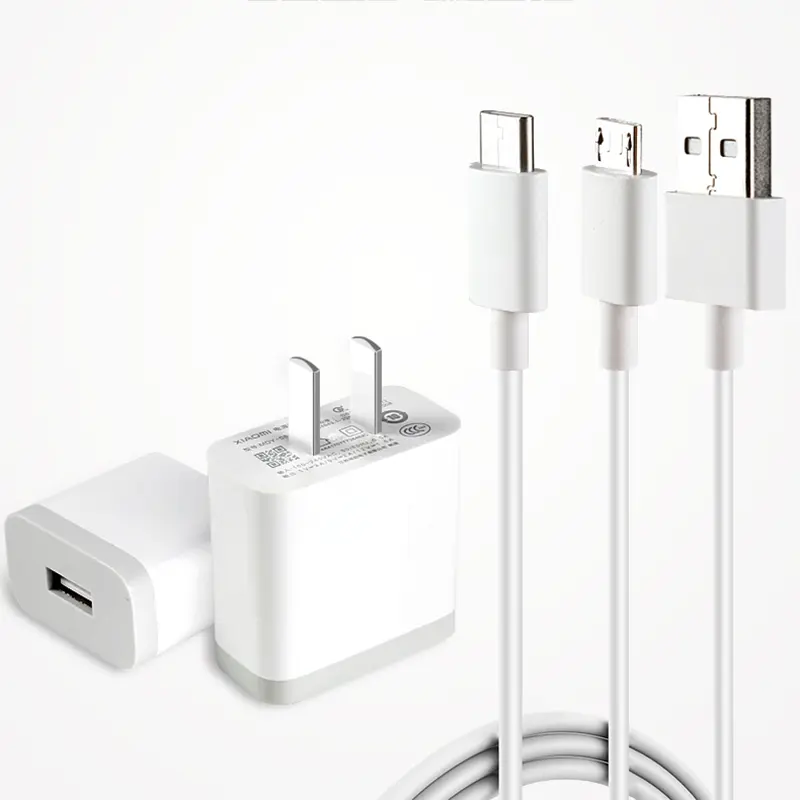 Original XIAOMI USB Charger 5V 2A Home Adapter Micro USB Type C Data Cable For Mi 3.jpg