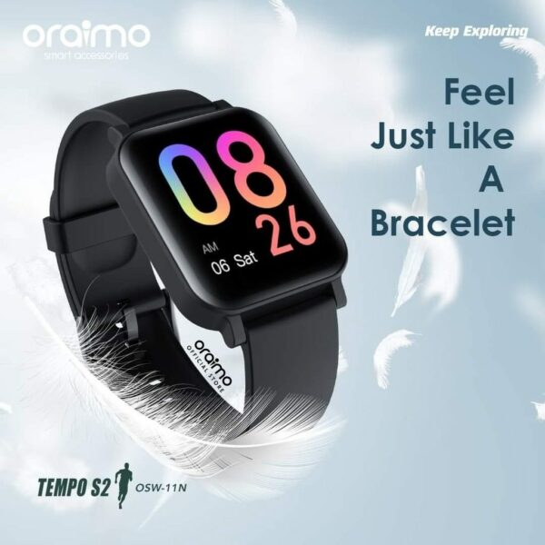 Oraimo Tempo S2 smart watch - CRUZZMART