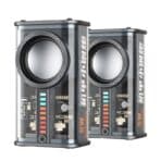 Genuine BYZ Brand Mecha Bluetooth Speaker Transparent Genuine Rhythm Subwoofer TWS Cyberpunk Design 100% Original Product Imported - Image 3