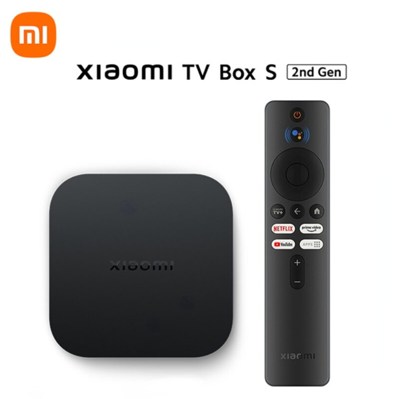 h7sIGlobal Version Xiaomi Mi TV Box 2nd Gen 4K Ultra HD Google TV 2GB 8GB Dolby