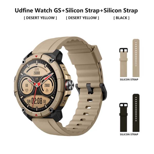 Udfine Watch GS 1.38 HD Display Double straps Smartwatch 2