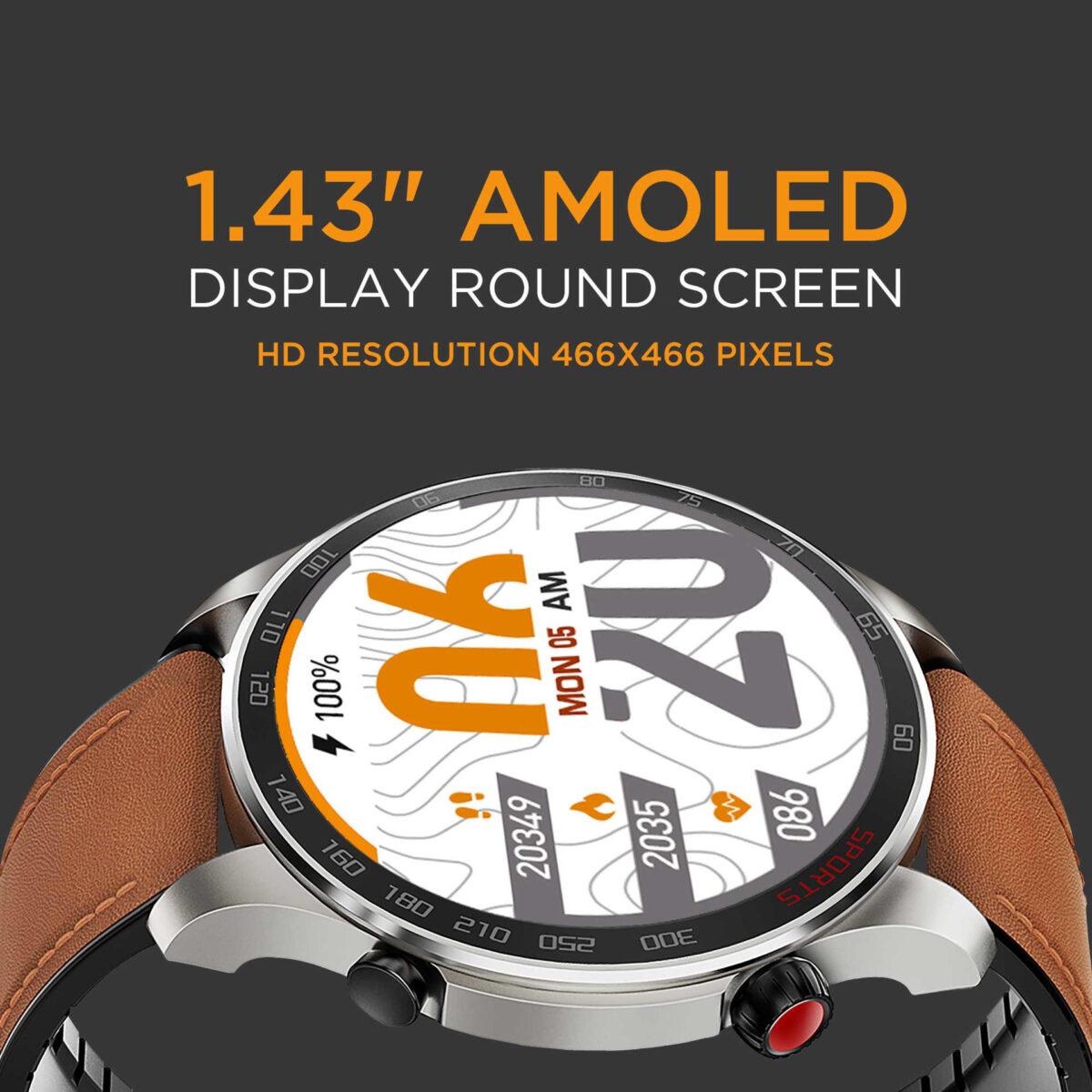 0035424 xtra active r38 amoled calling smartwatch