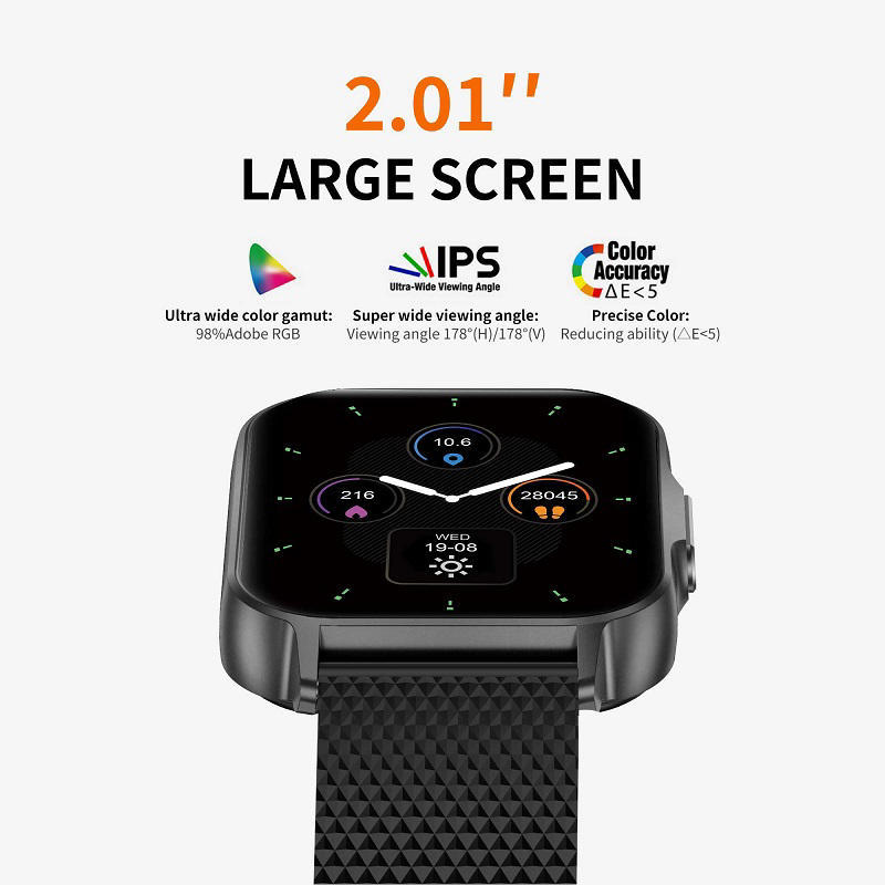 0036503 xtra active s8 201 ips display bt calling smart watch