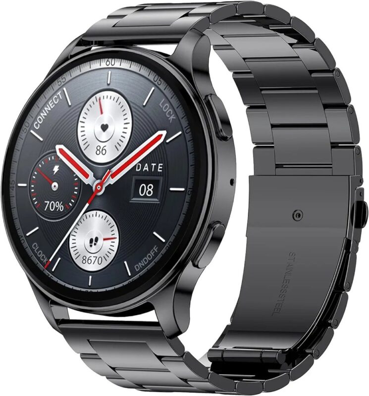 Amazfit Pop 3R Smartwatch Metalic Version Stainless Steel lowest price in bd