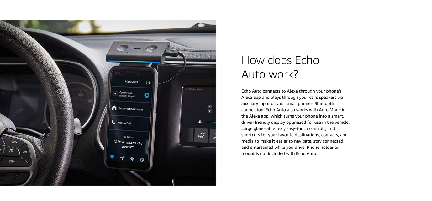Screenshot 2024 05 30 at 11 04 16 Amazon.com Certified Refurbished Echo Auto Hands free Alexa in your car with your phone Amazon Devices Accessories