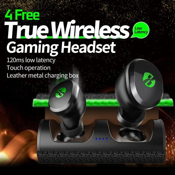 plextone 4 free bluetooth true wireless earphones tws gaming earbuds