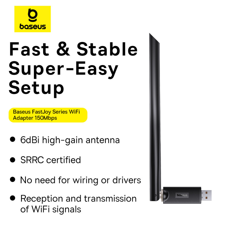 wifi adapter 150mbps antena 6