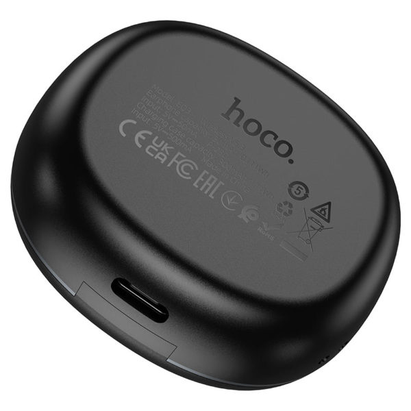 hoco eq3 smart tws headset case charging port