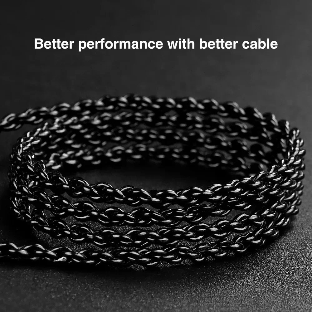 TRN A1TC TypeC High Definition Digital Decoding Earphone Cable Mic