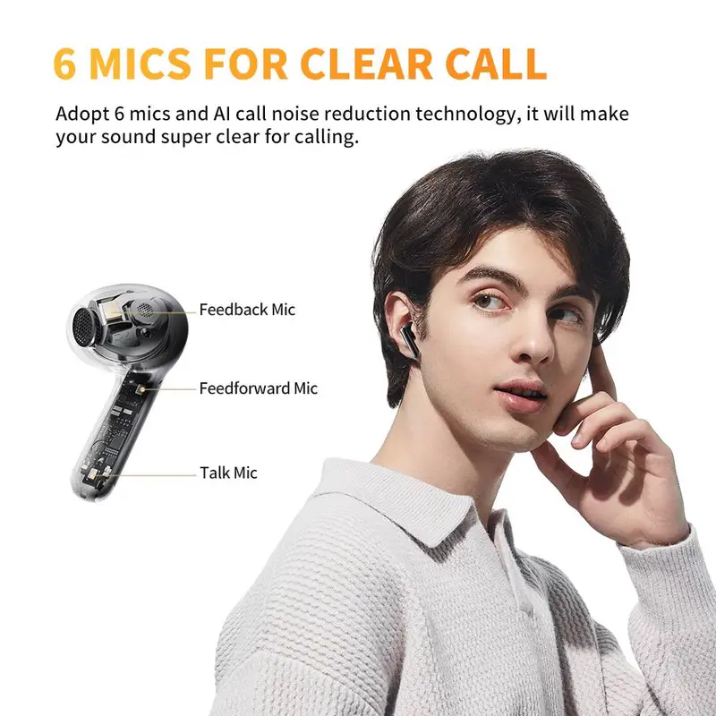 QCY HT10 AilyBuds Pro 5 1