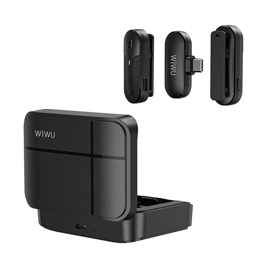 wiwu wi wm002 dual mini wireless microphone for 21714827334 1