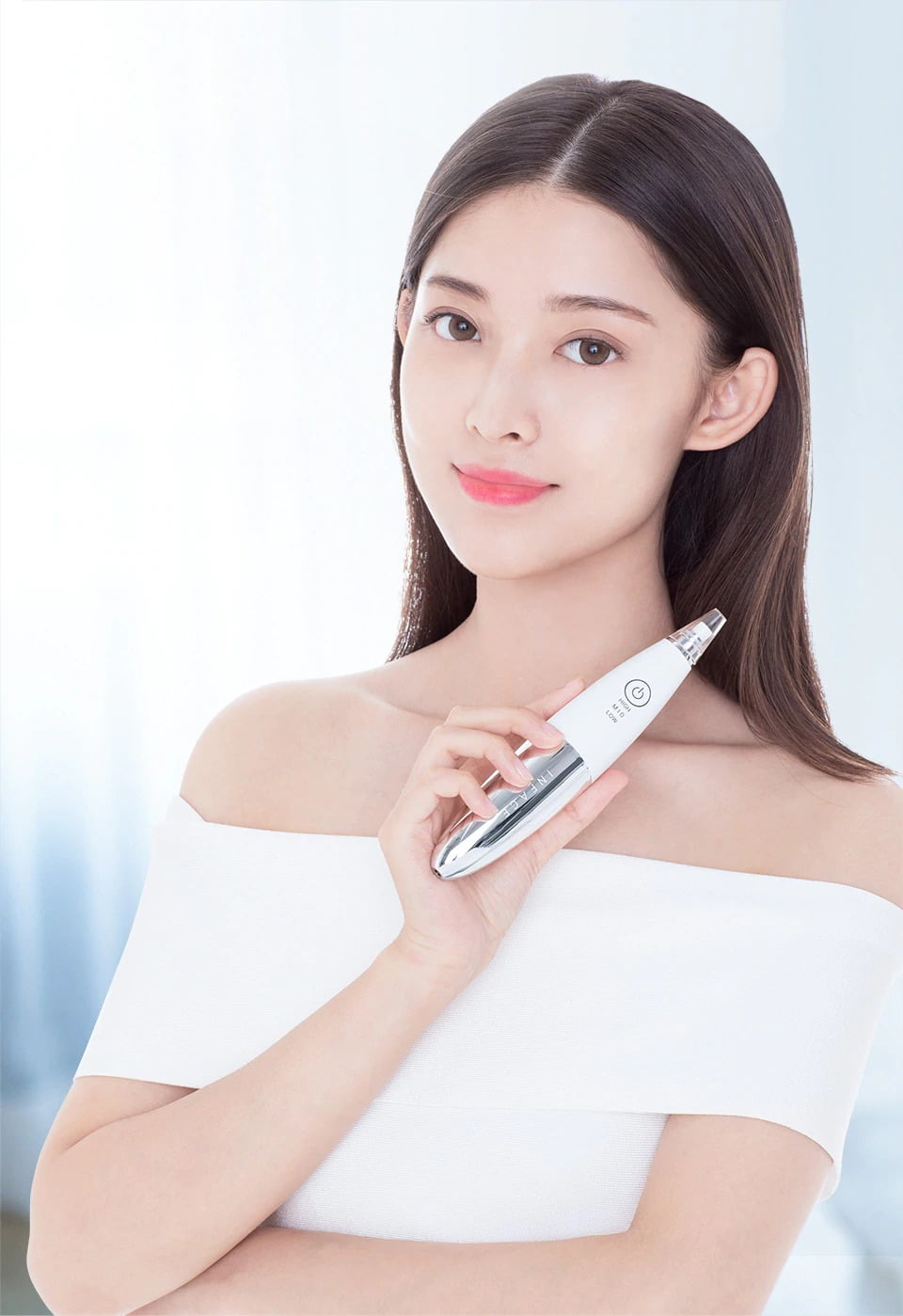 Xiaomi Inface Electric Blackhead Removal MS7000 White Silver banner 2