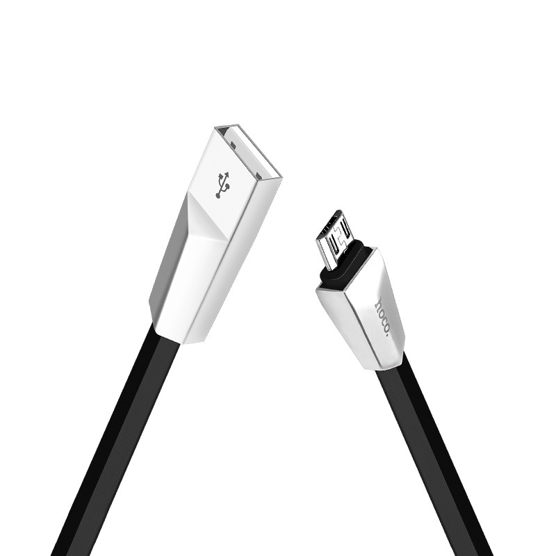 x4 zinc alloy rhombus micro usb charging cable main 1