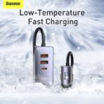 Baseus Share Together PPS Multi-port Fast Charging Car Charger (2U+2C 120W) - Image 3