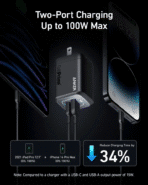Anker Prime 100W GaN Wall Charger (3 Ports) - Image 5