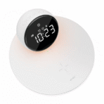 WiWU Night Light Wireless Charging Clock Bluetooth Speaker (Wi-W017) - Image 2