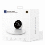 WiWU Night Light Wireless Charging Clock Bluetooth Speaker (Wi-W017) - Image 6