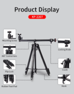 Jmary Tripod (KP-2207) - Image 4