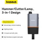 Baseus Sharptool Series Emergency Hammer Pro - Image 4