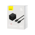 Baseus GaN5 Fast Charger 1C 20W CN Set C to Ip (Mini) - Image 10