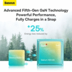 Baseus GaN5 Fast Charger 1C 20W CN Set C to Ip (Mini) - Image 8