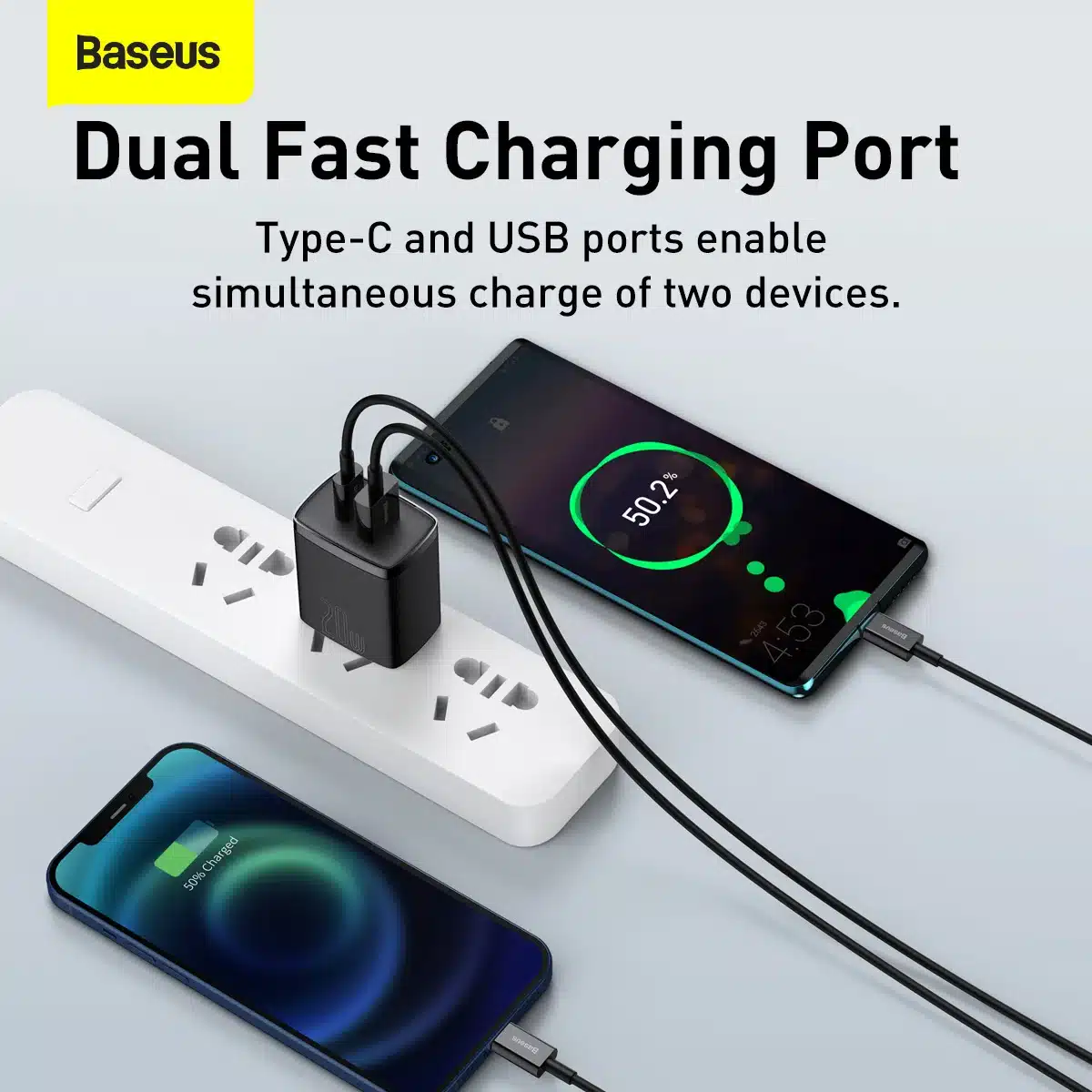Baseus Compact Quick Charger UC 20W CN 1