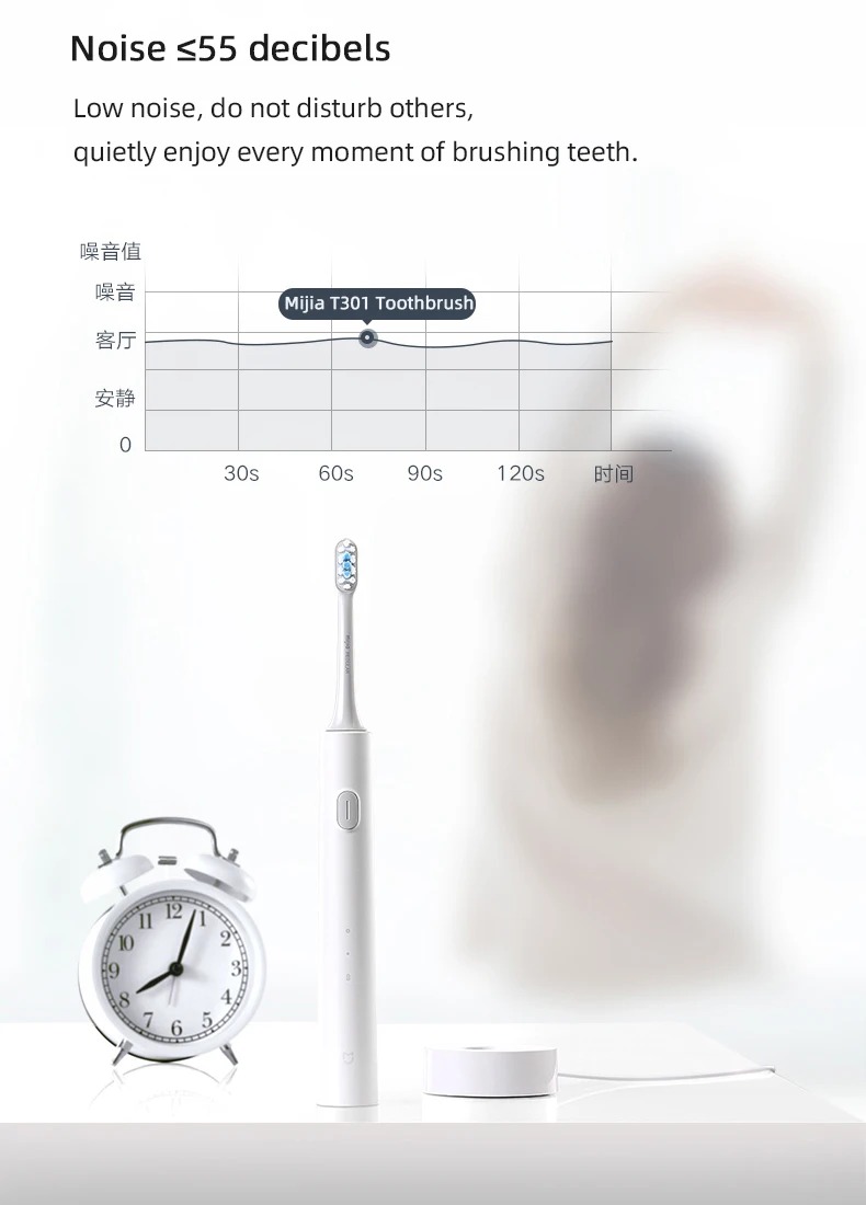 MIJIA T301 Sonic Electric Toothbrush 12