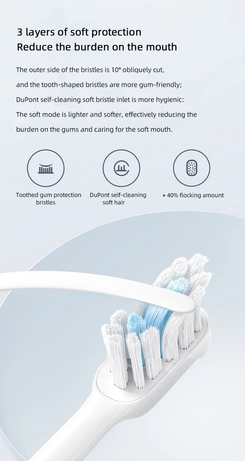 MIJIA T301 Sonic Electric Toothbrush 6 1