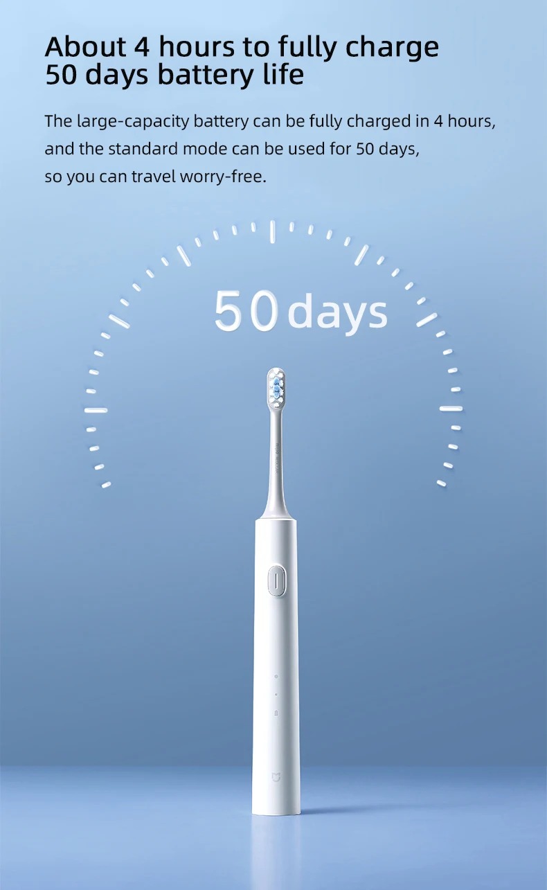MIJIA T301 Sonic Electric Toothbrush 9