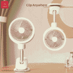 Xundd XDOT-063 Multi-Functional Circulation Clip Fan