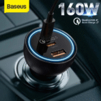 Baseus USB-C Car Charger 160W - Image 5