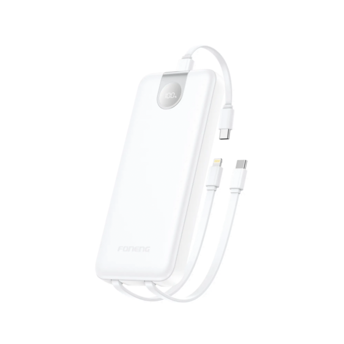Foneng PX106 10000mAh Power Bank with 3 Built-in Cable